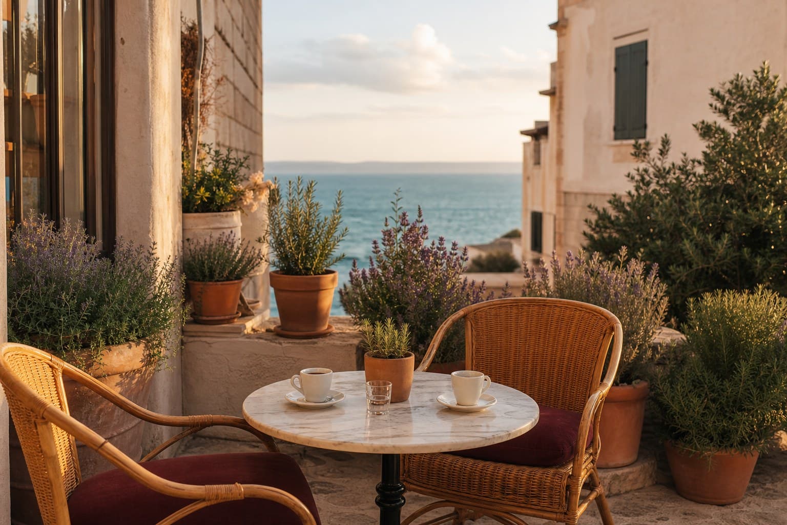 Outdoor seating
