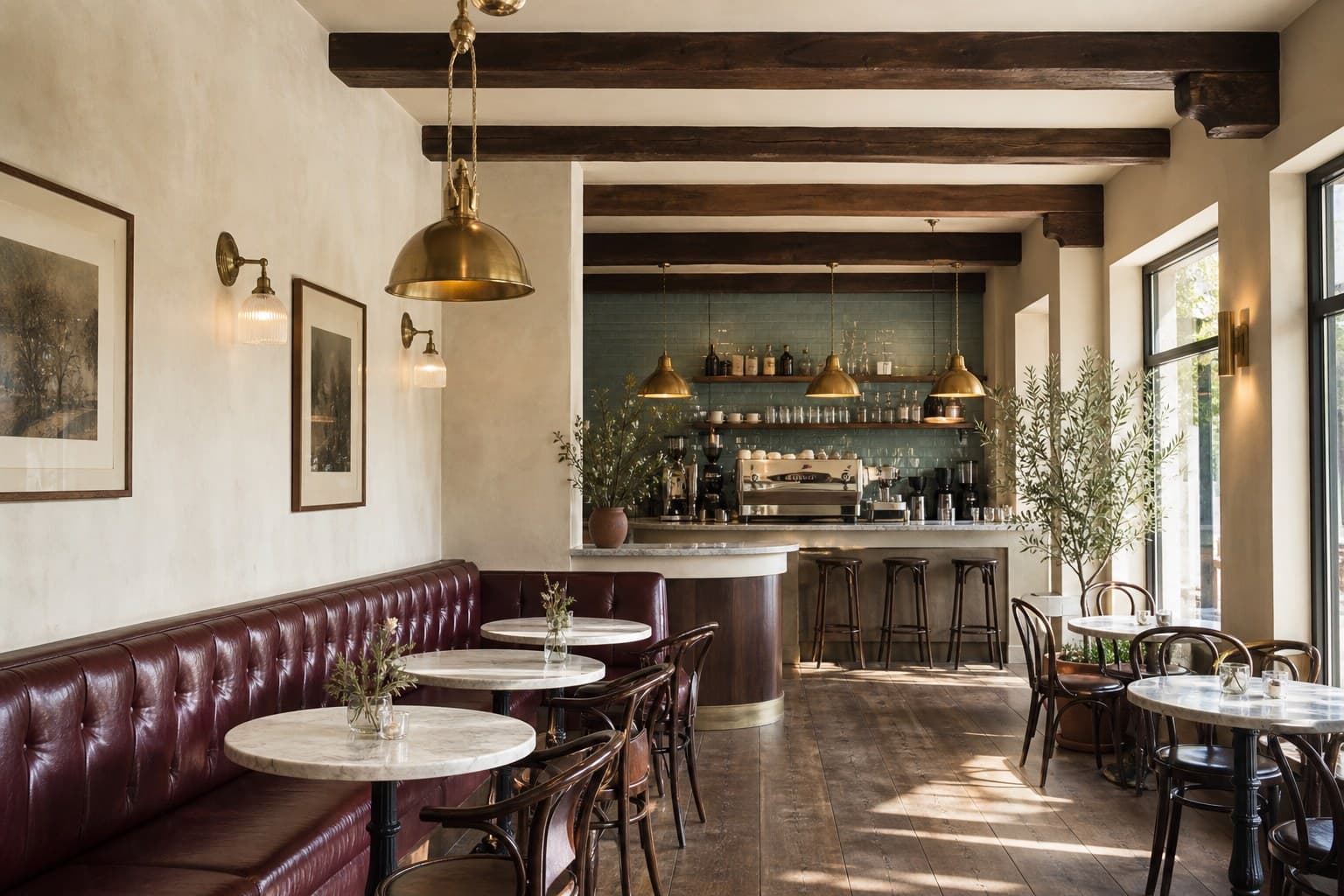 Cafe interior