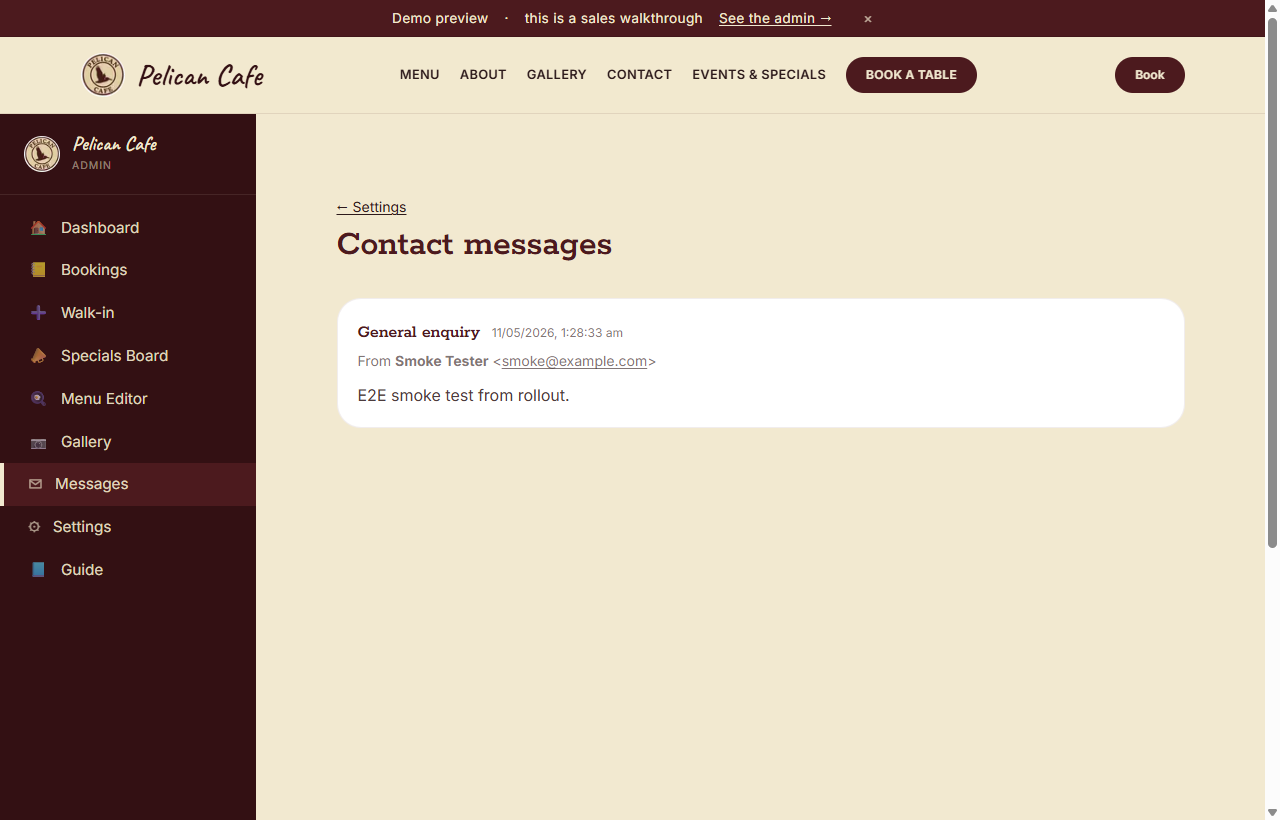 Read messages